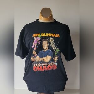 Jeff Dunham Shirt Medium Controlled Chaos 2011- 2012 Comedy Tour